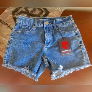 Born Primative Jean Shorts NWT